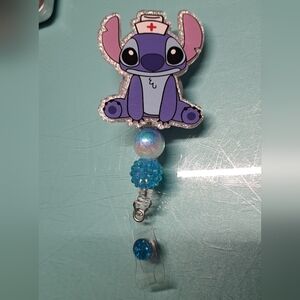 Nurse Stitch Badge Reel